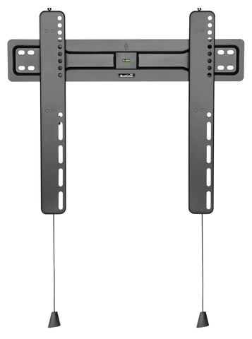 QualGear QG-TM-F-014 Universal Ultra Slim Fixed Wall Mount for most 32" to 55" LED TVs, Black