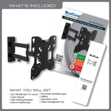 QualGear 23-Inch to 42-Inch Tilting Wall Mount LED TVs Manual