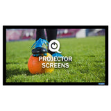 QualGear QG-PS-FF6-169-92-S 16:9 Projector Screen, 92-Inch 3D High Reflective Silver 2.5 Gain