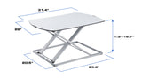 Star Ergonomics Easy Lift Desk Specifications