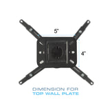 QualGear Universal Projector Ceiling Mount Secifications