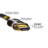 QualGear, Premium Certified High-Speed HDMI 2.0 Cable with Ethernet, Black