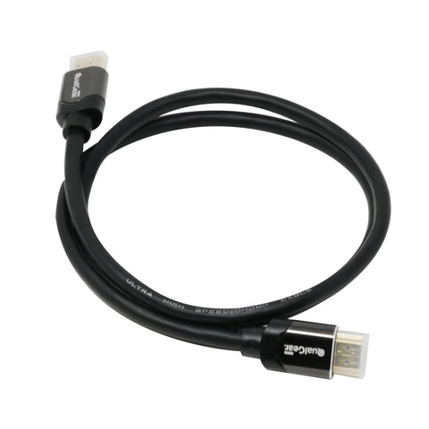 QualGear Ultra High-Speed HDMI 2.1 cable 8K HDMI Cable, Black