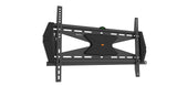 QG-TM-030-BLK fixed mount with anti-theft locking bars and bubble level, angled view