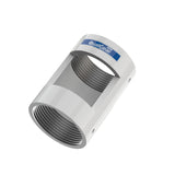 QualGear QG-PRO-PM-PCO-W Pro-AV 1.5" Npt Threaded Pipe Connector with Opening Projector Accessory