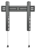 QualGear QG-TM-F-014 Universal Ultra Slim Fixed Wall Mount for most 32" to 55" LED TVs, Black