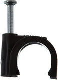 Angled detail of one black clip with nail; passes 1000px bar on both edges. Owner Amazon gallery ass
