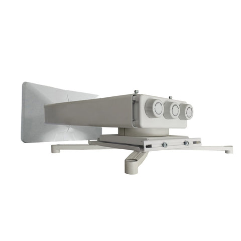 QualGear projector wall mount with fine tune adjustments white.