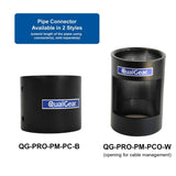 QualGear Pro-AV truss ceiling adapter qg-pro-pm-tca-b, close-up detail.