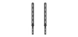 QualGear universal sound bar bracket 33 lb / 15 kg black.