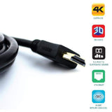 QualGear high speed HDMI 2.0 cable with ethernet 4K 18 gbps 100% OFC.