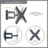 QualGear Universal Articulating Wall Mount Information