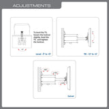 QualGear Articulating TV Wall Mount /23-42 TV mount