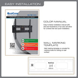 QualGear Universal Low Profile Tilting Wall Mount Manual