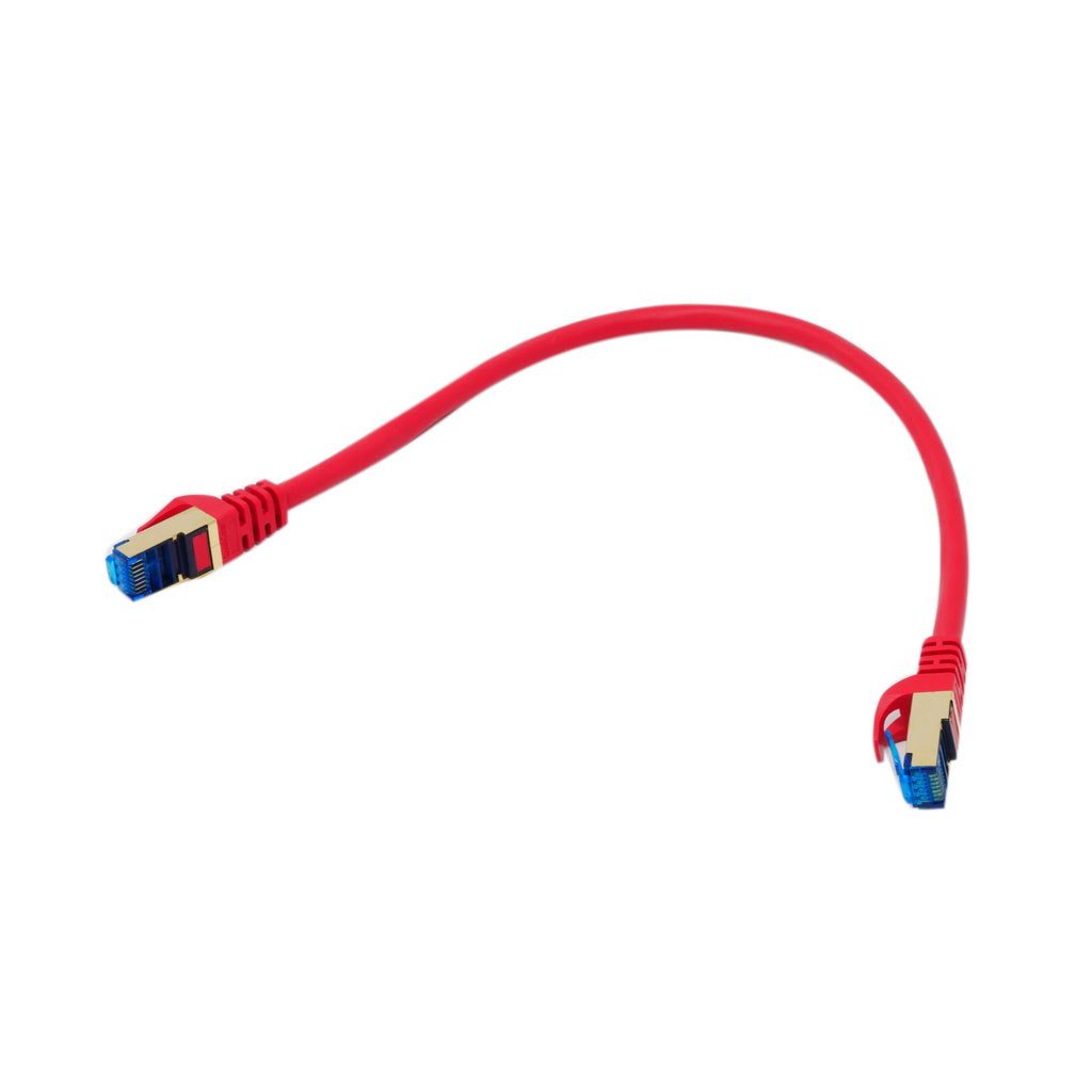 QualGear QG-CAT7R-1FT-RED CAT 7 S/FTP Ethernet Cable Length 1 feet - 2