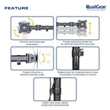QualGear Monitor Desk Mount Specifications