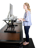 Star Ergonomics Sit stand workstation Standing position