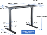 Electric Sit-Stand Desk Specifications
