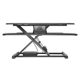 Electric Standing Desk Converter side view